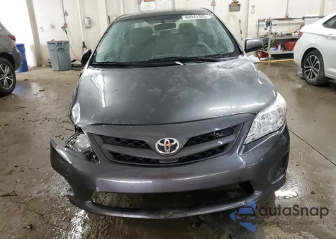 2011 Toyota Corolla Base from USA, damaged, VIN 2T1BU4EE4BC733539